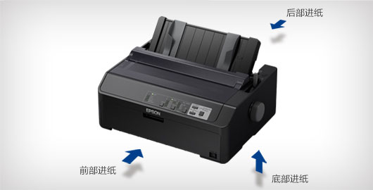 多种进纸方式 - Epson LQ-595KII产品功能