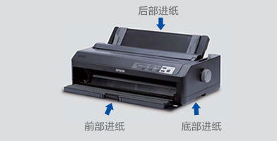 多种进纸方式 - Epson LQ-136KWII产品功能