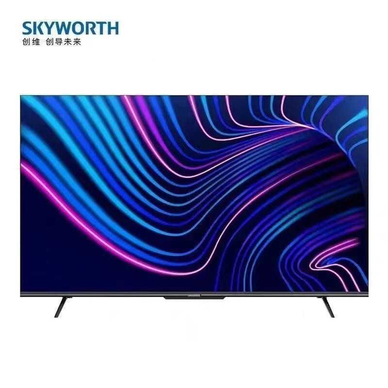 普通电视设备（电视机） 创维/Skyworth 55G22 超高清(4k) 55 LED 有线+无线 4K超清电视,全面屏电视,智能电视 黑色