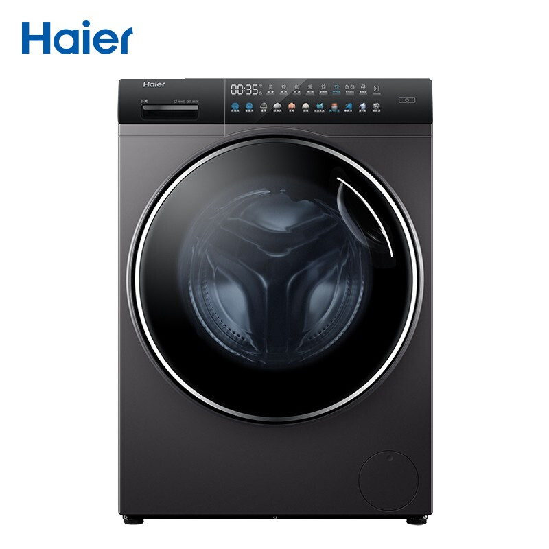 洗衣机 海尔/Haier XQG130-HBM14186LU1  洗烘一体 13kg 变频（节能） 上排水 1级