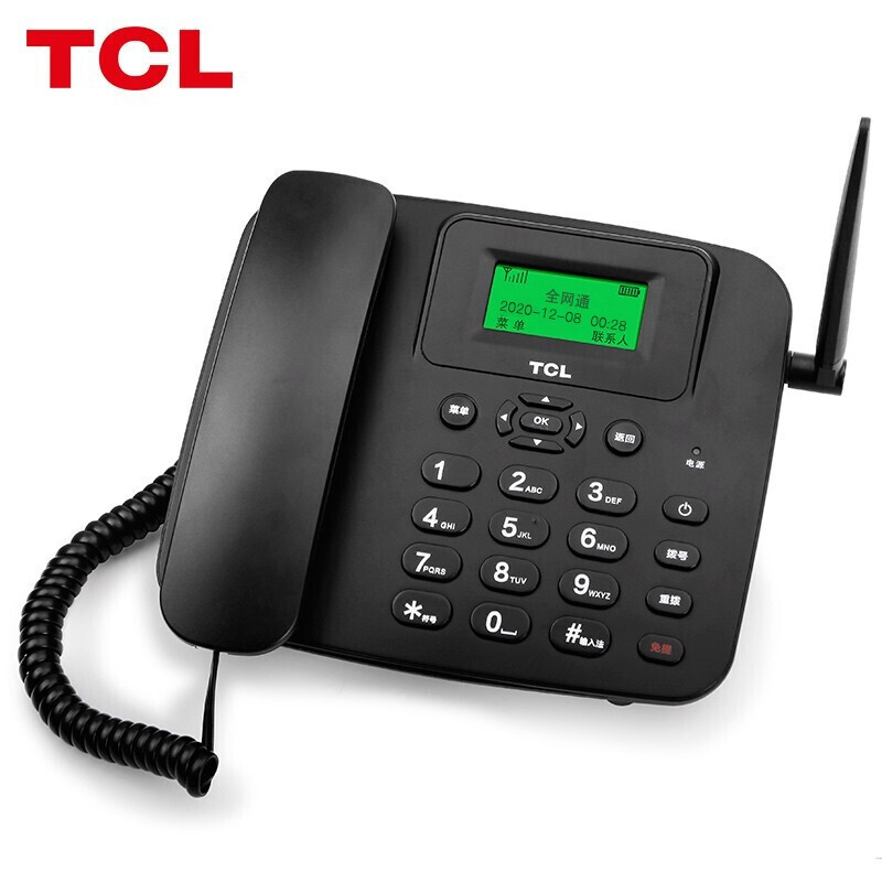普通电话机 TCL LT100 有线 座式