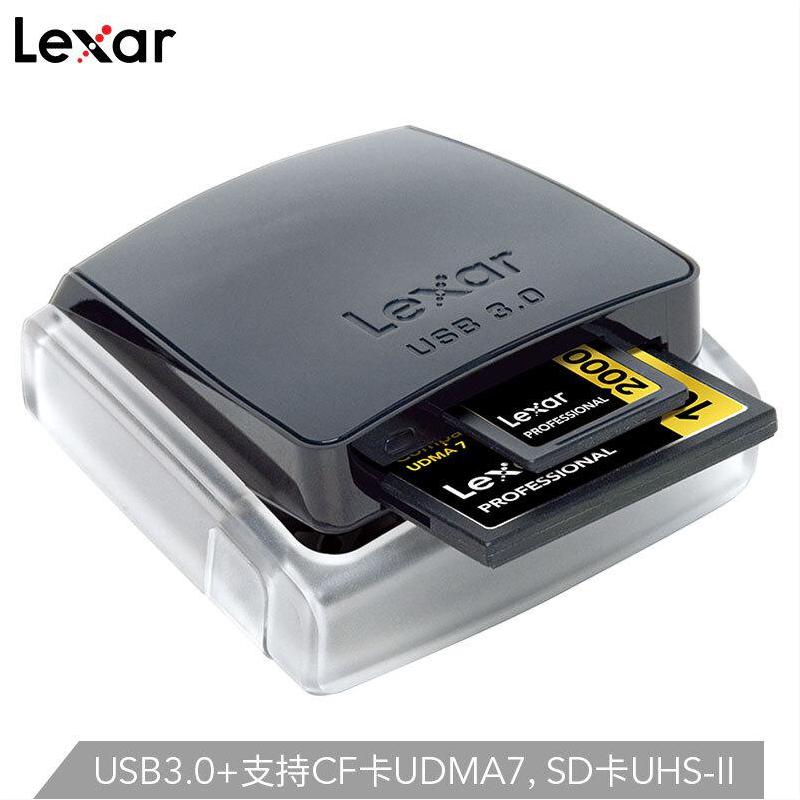 读卡器 雷克沙/Lexar LRW400CRBAP TF卡 USB 3.0