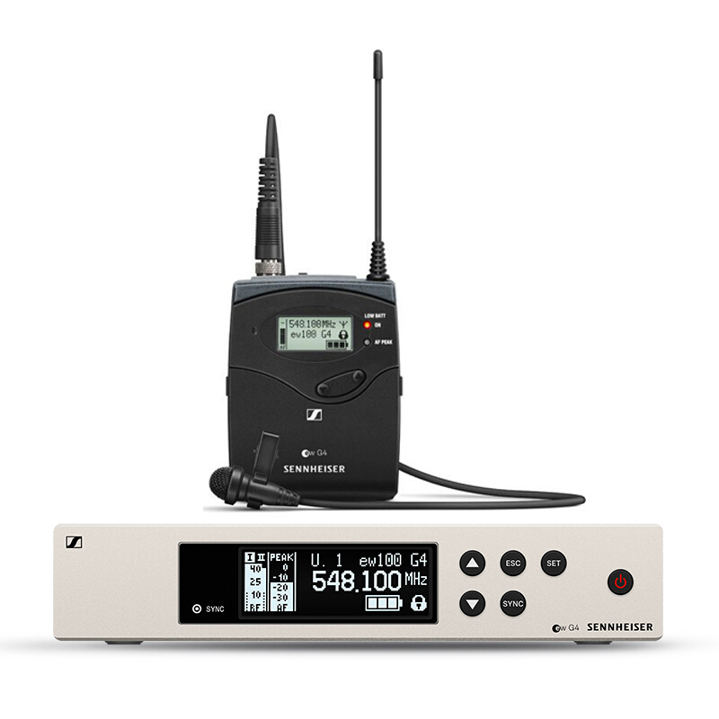 话筒设备 森海塞尔/Sennheiser EW100G4-ME2 动圈麦克风 无线 领夹式 1支