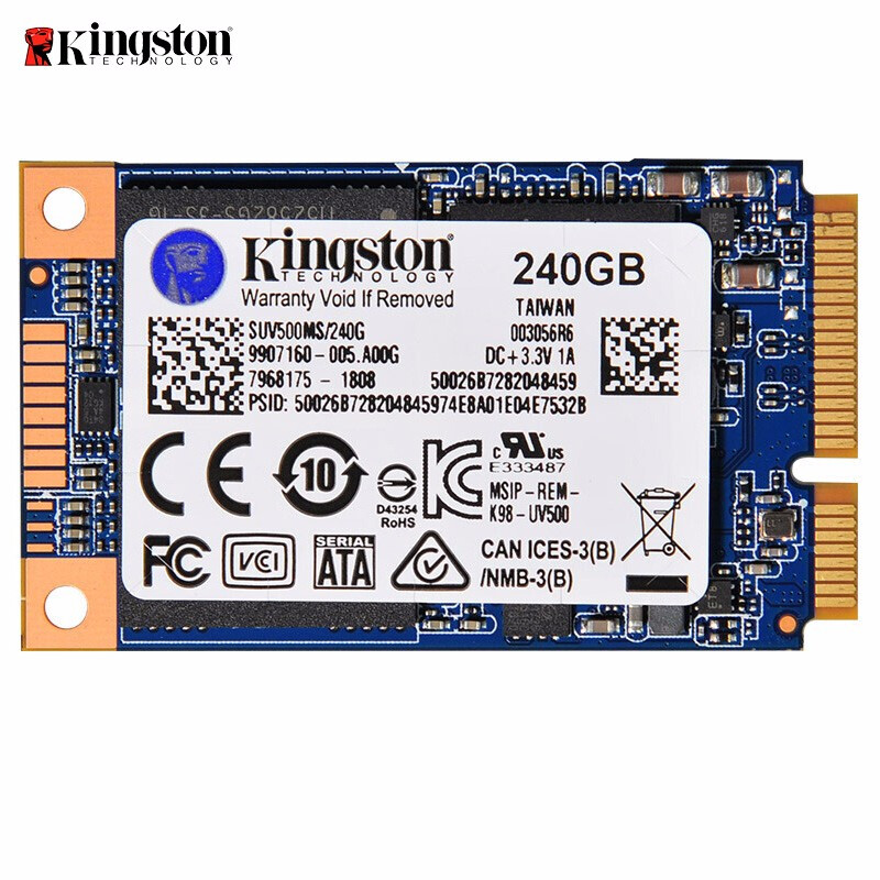 固态硬盘 金士顿/kingston uv500 240gb 240gb