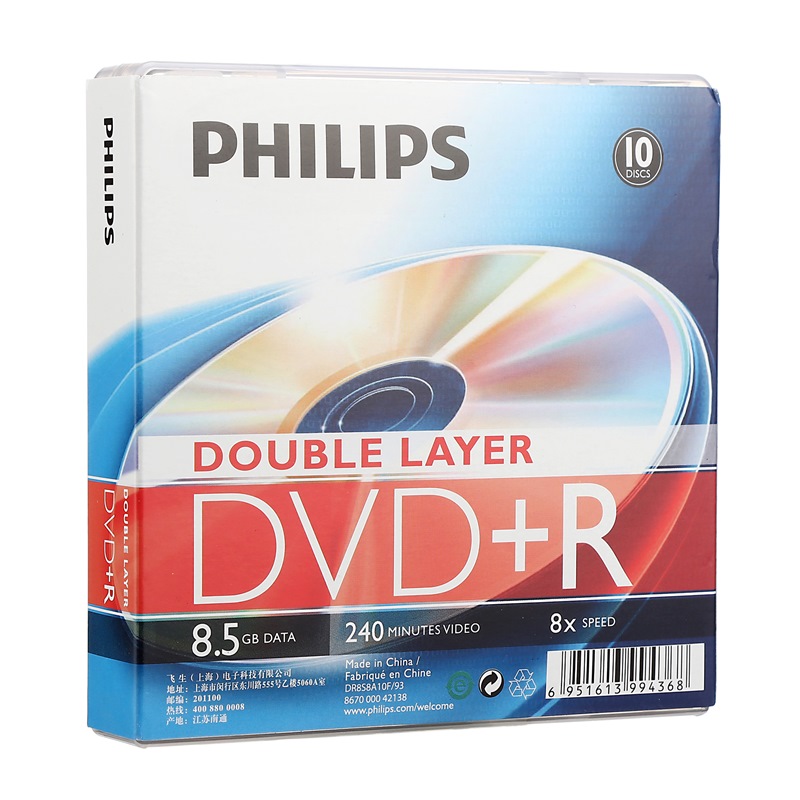 光盘 飞利浦/PHILIPS DVD+R DL