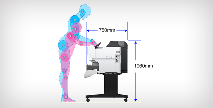 紧凑式设计 - Epson SureColor T5485DM产品功能