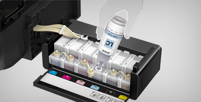原装墨仓系统设计 - Epson 墨仓式<sup>®</sup>L850产品功能