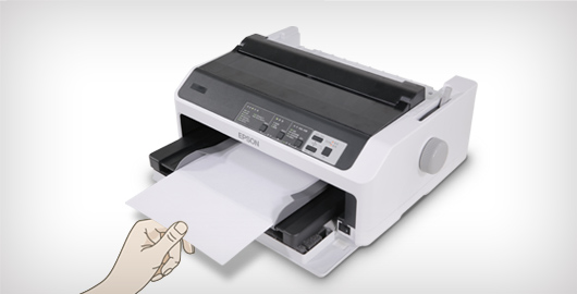 具备半平推进纸方式 - Epson LQ-590KII产品功能