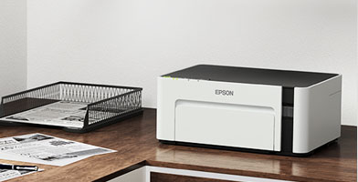 平整顶部平台，更多空间 - Epson M1128产品功能